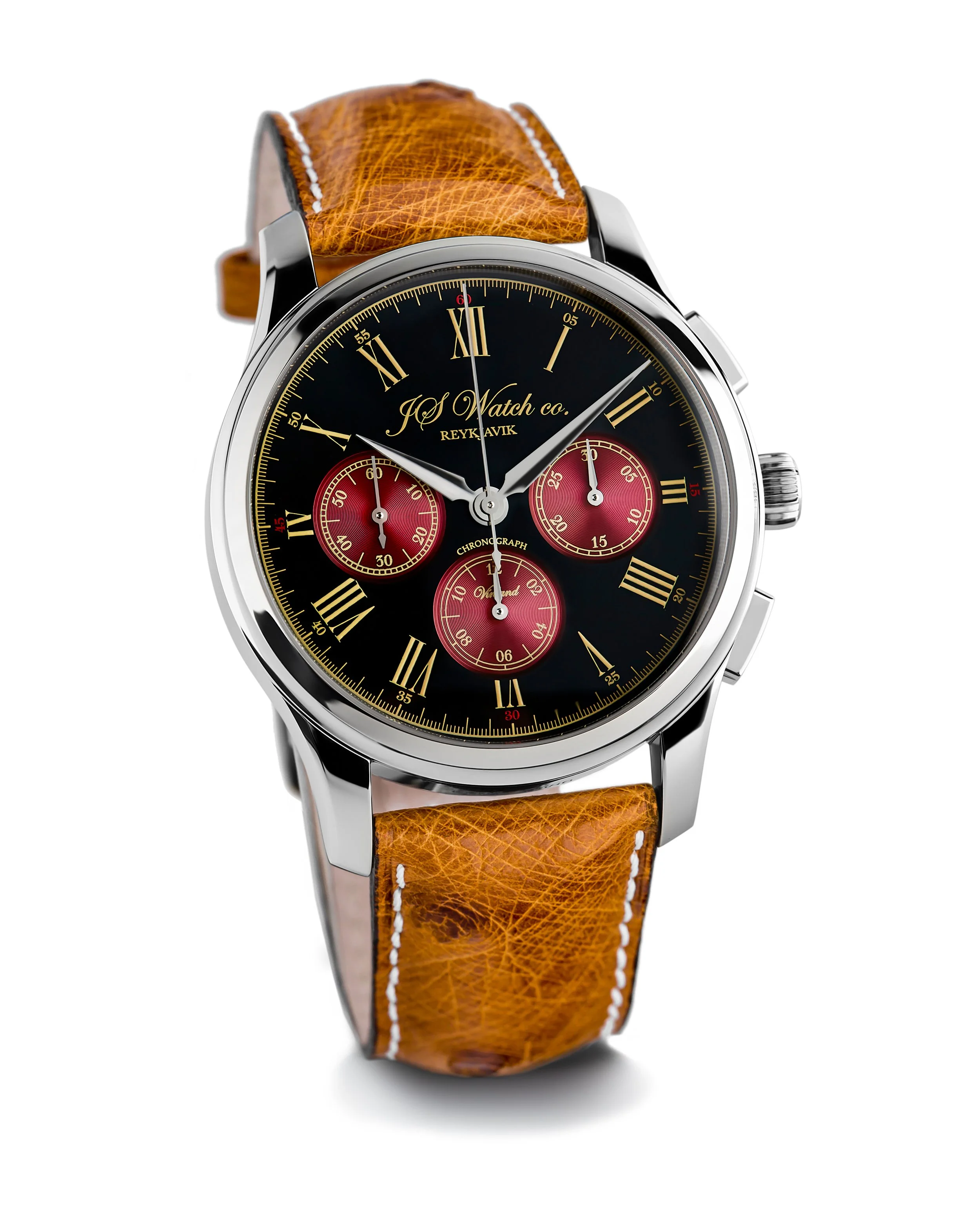 JS Watch Company Reykjavik — Vínland Chronograph Classic - Black